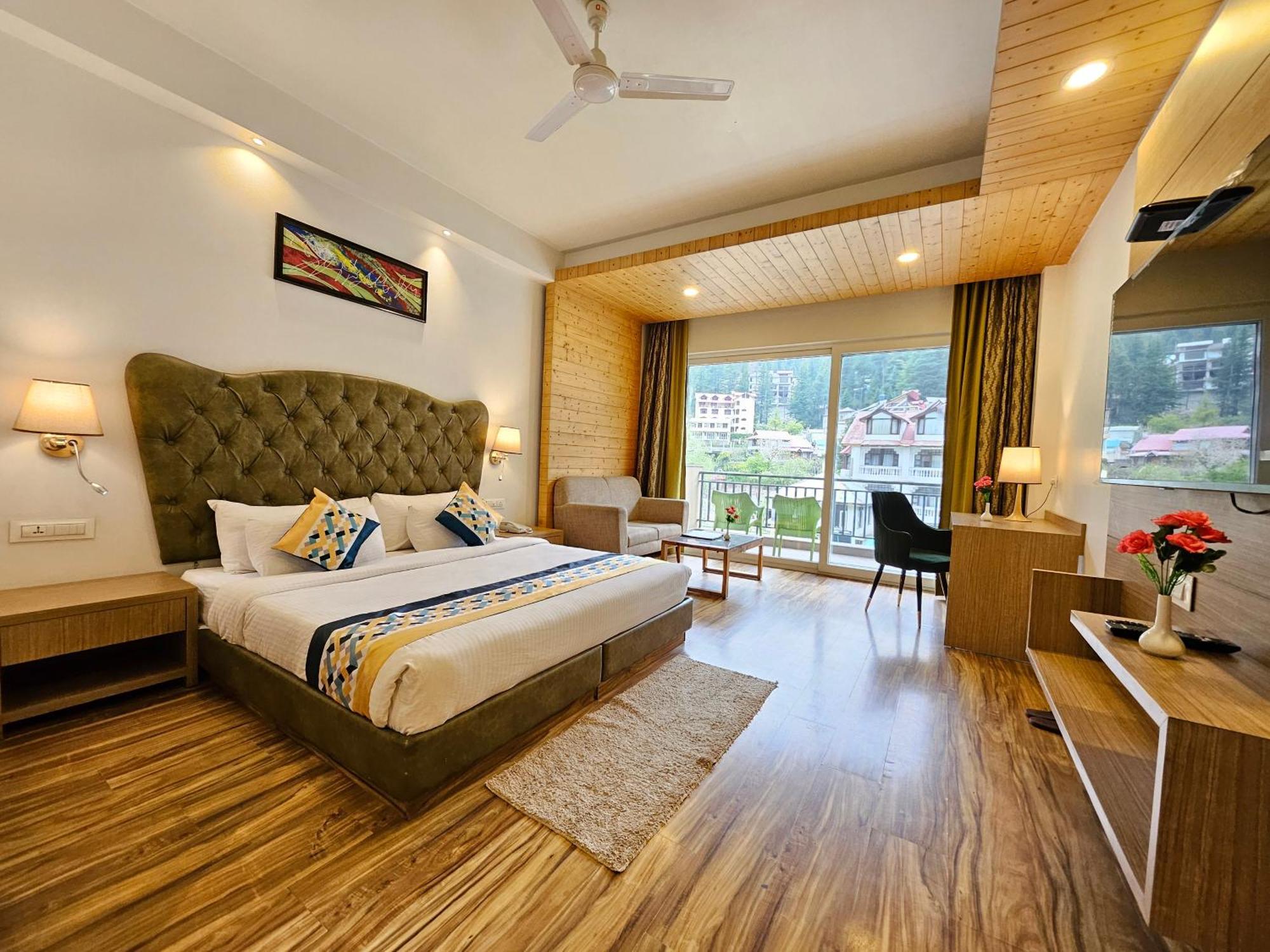 The Orchard Greens Resort - A Centrally Heated Property Manāli Exteriér fotografie