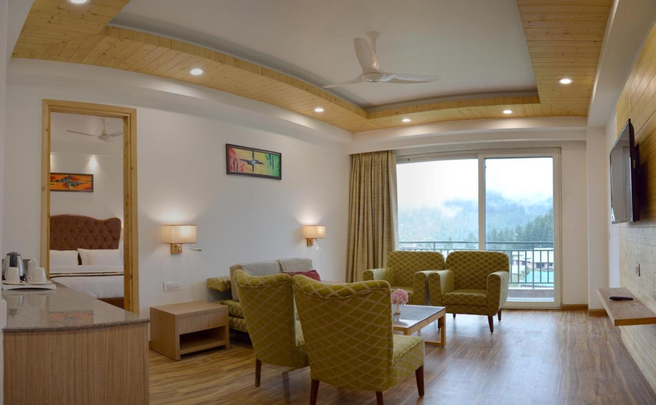 The Orchard Greens Resort - A Centrally Heated Property Manāli Exteriér fotografie